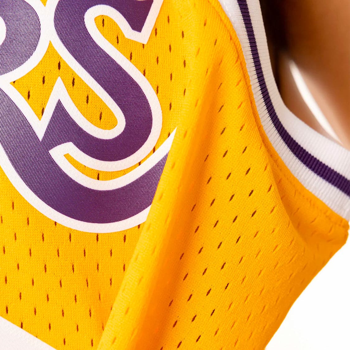 Dennis Rodman Los Angeles Lakers Mitchell & Ness Hardwood Classics Swingman  Jersey - Gold