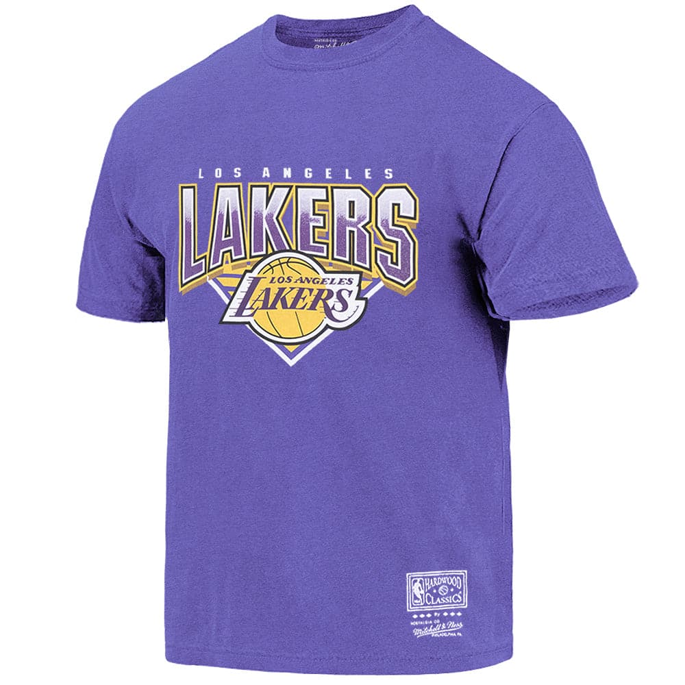 Mitchell & Ness Los Angeles Lakers Fantastic Long Sleeve T-Shirt Faded
