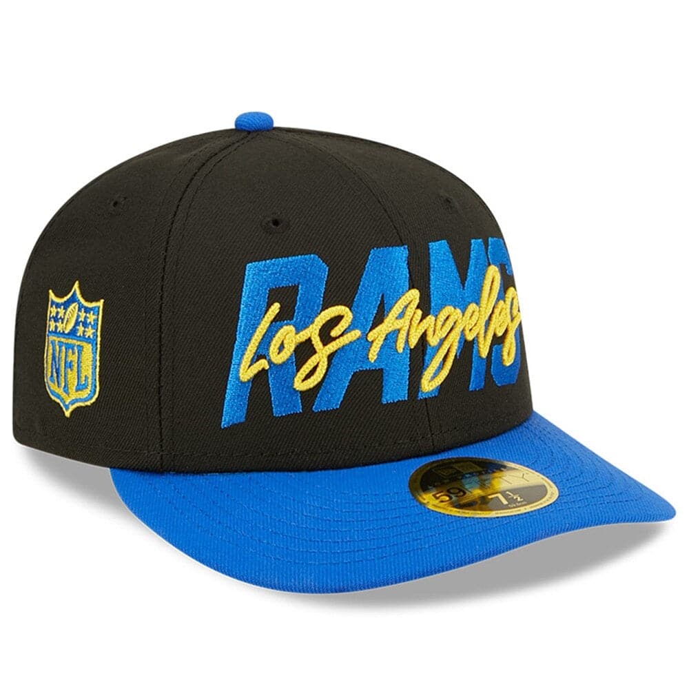 St Louis Rams NFL ONFIELD DRAFT Navy Fitted Hat by New Era